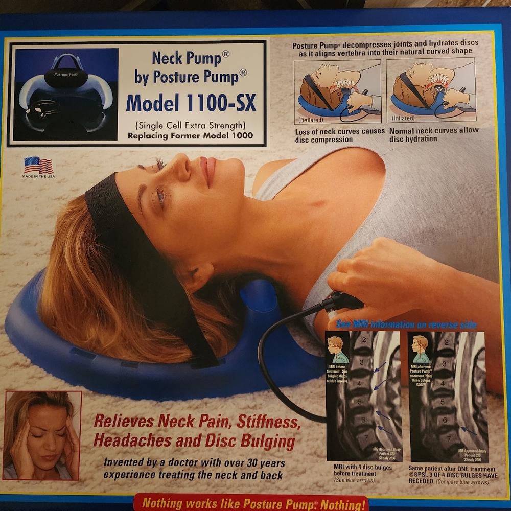 NIB Posture Pump Neck Pump